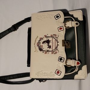 Alice in Wonderland Lolita Playing Cards Bag Crossbody Handbag Shoulder Bag